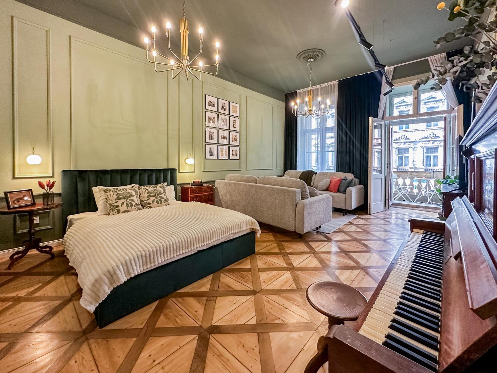 Turnkey I Antonin Dvorak Apartments Prag Dış mekan fotoğraf