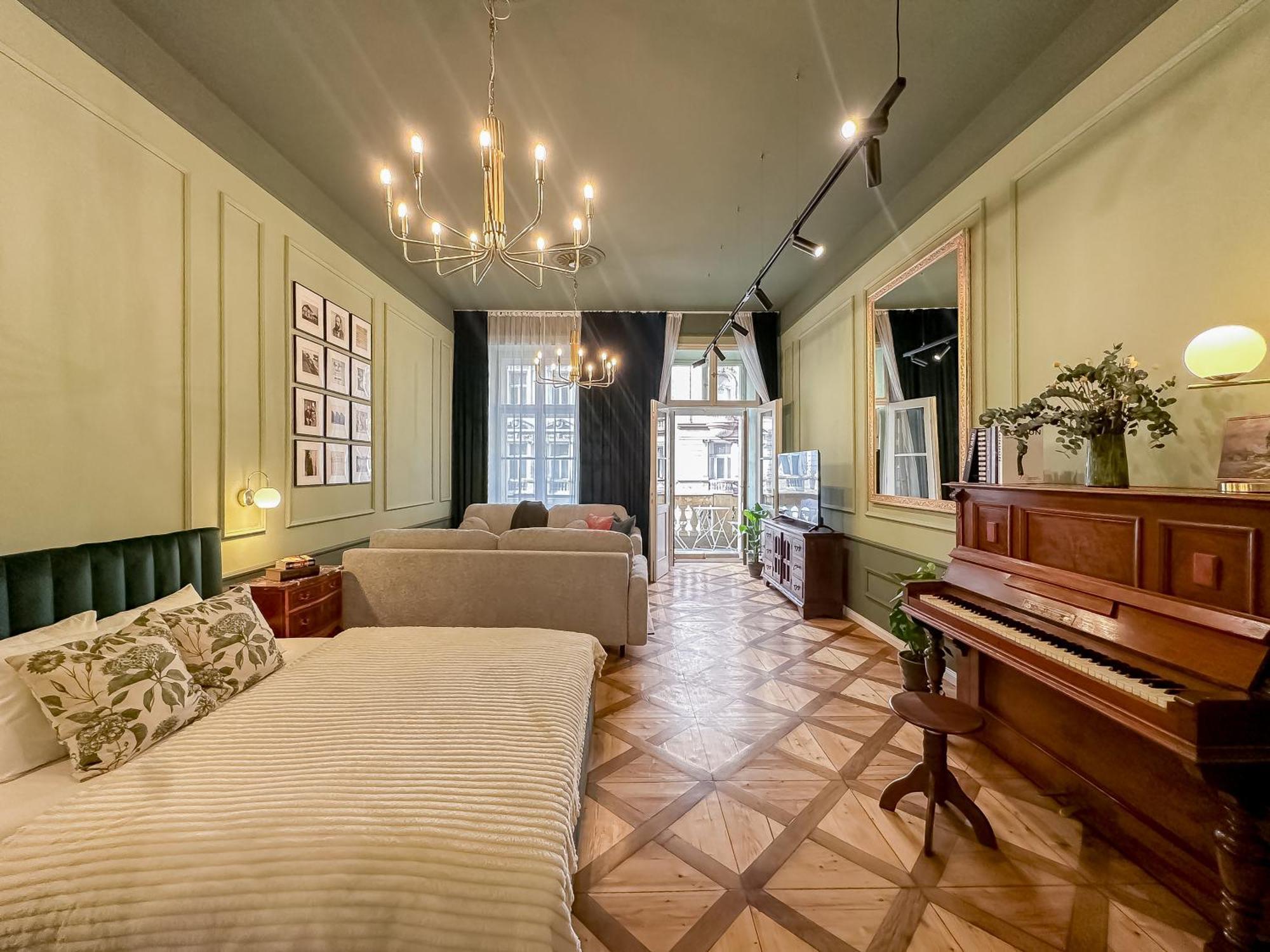Turnkey I Antonin Dvorak Apartments Prag Oda fotoğraf