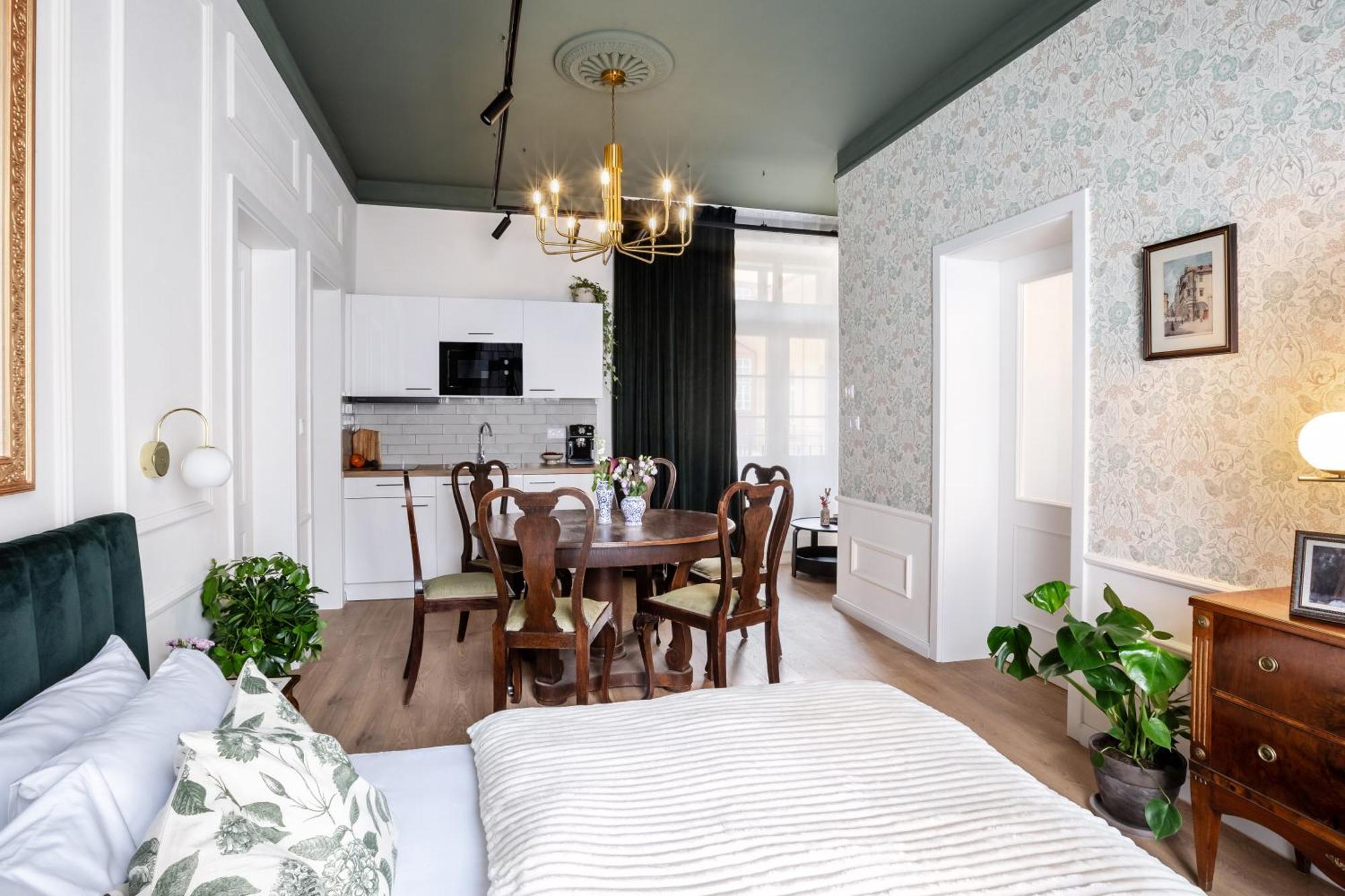 Turnkey I Antonin Dvorak Apartments Prag Oda fotoğraf